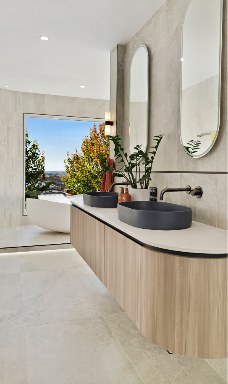 The Bowman Project bathroom, winner 2024 MBA Bathroom Projects